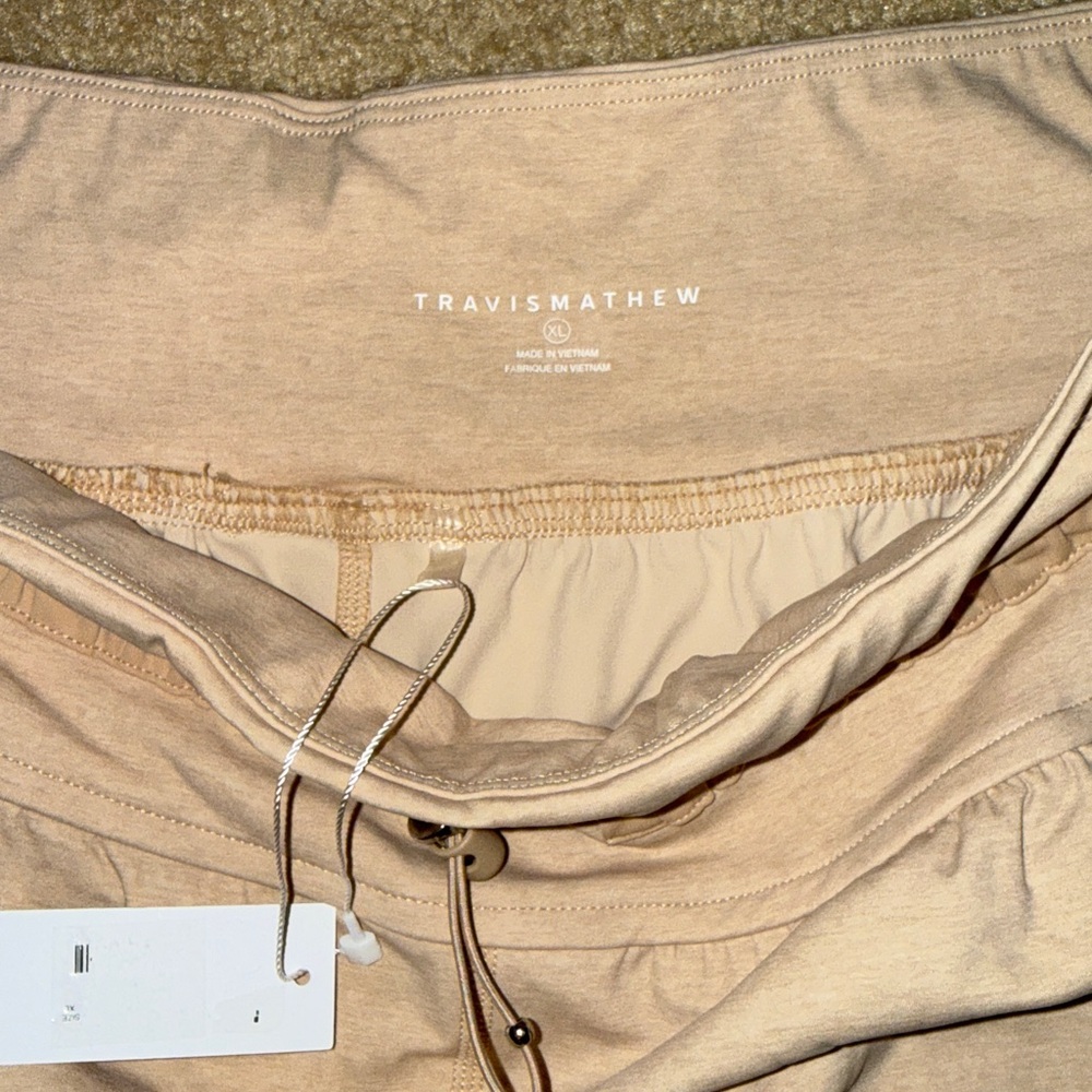Travis Mathew Tan Women's Shorts - Picture 2 of 4